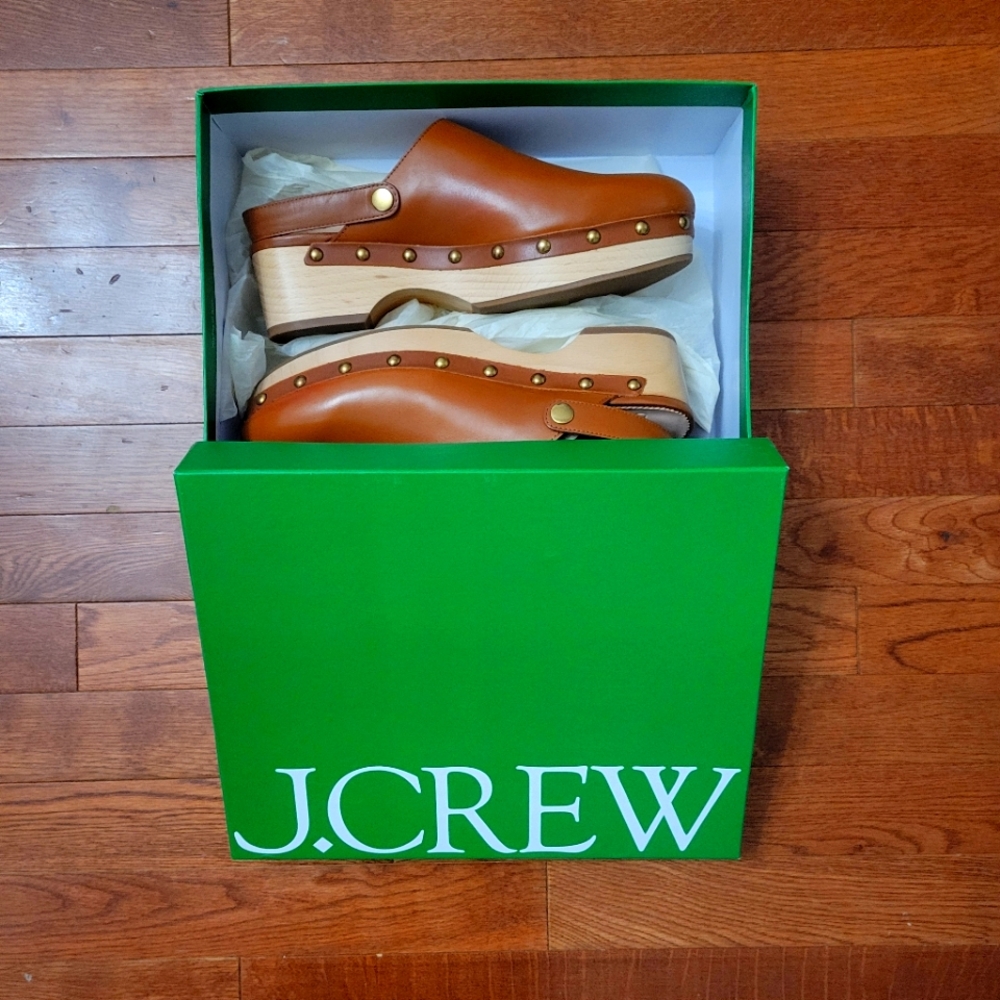 J. Crew clogs